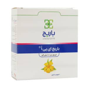 قیمت کپسول روغن گل مغربی ای پی اُ باریج
