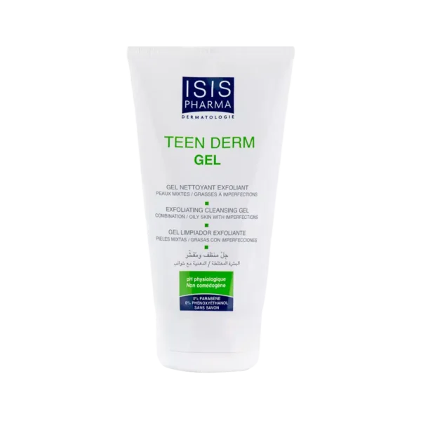 ژل شوینده تین درم آیسیس فارما مناسب پوست چرب ۱۵۰ میلی لیتر - 1