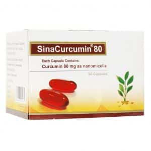 کپسول سینا کورکومین 80 میلی گرم