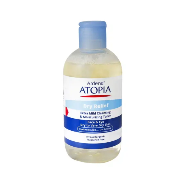 تونیک پاک کننده و مرطوب کننده بسیار ملایم صورت و اطراف چشم آتوپیا آردن 250 گرم - تصویر 1