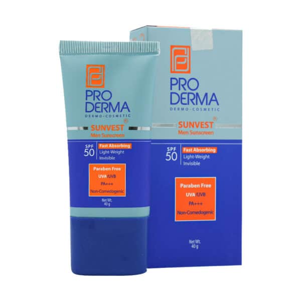 کرم ضد آفتاب فاقد چربی آقایان SPF50 پرودرما