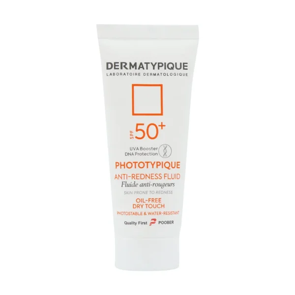 قیمت فلوئید ضد آفتاب بی رنگ پوست قرمز و حساس SPF50 درماتیپیک