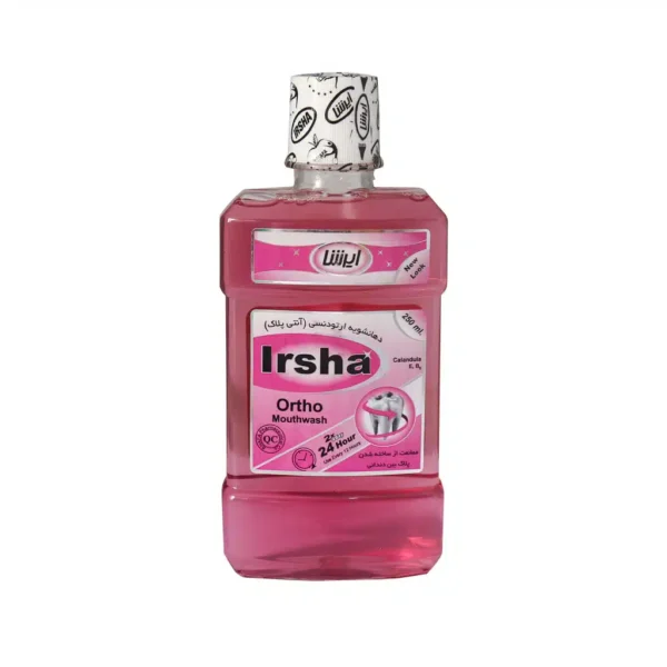 دهانشویه ارتودنسی آنتی پلاک ایرشا 250 میلی لیتر - 1