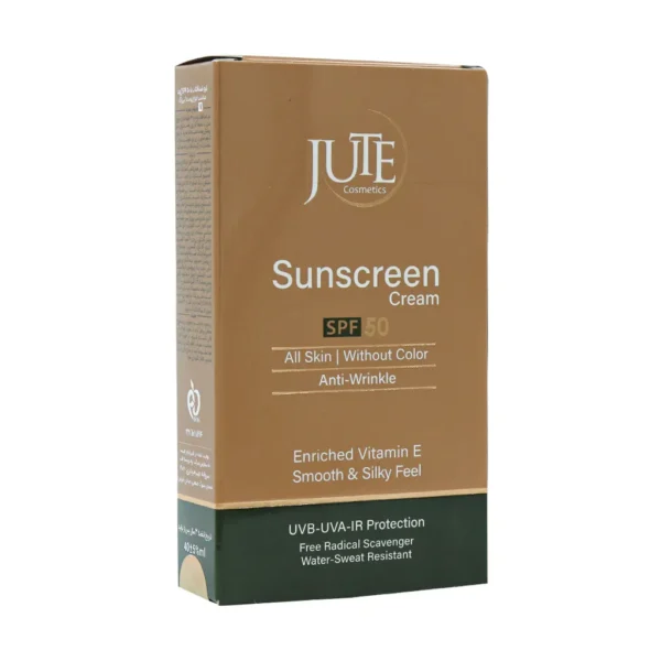 کرم ضد آفتاب SPF50 و ضد چروک انواع پوست ژوت