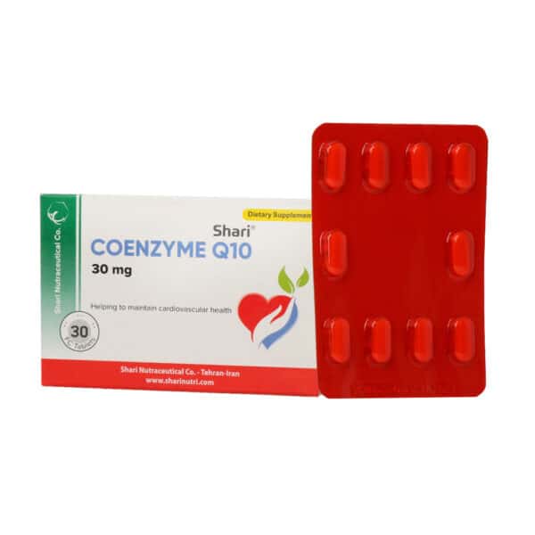 قرص کوآنزیم کیوتن 30 میلی گرم شاری 30 عدد - 2