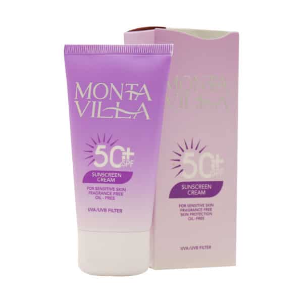 کرم ضد آفتاب SPF50 پوست حساس مونتا ویلا