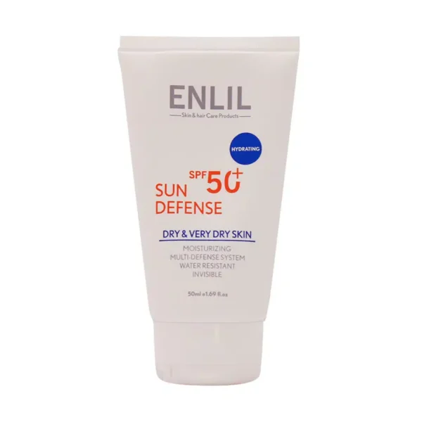 کرم ضد آفتاب سان دیفنس SPF50 پوست خشک انلیل 50 میلی لیتر - 1