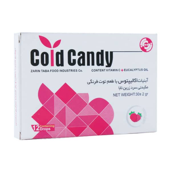 آبنبات سرد مکیدنی کندی کلد زرین تابا