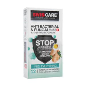 قیمت کاندوم ضد قارچ سوئیس کر مدل Anti Bacterial