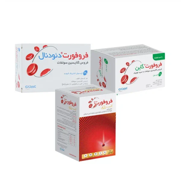پک مکمل های کم خونی داروسازی دکتر عبیدی - 1