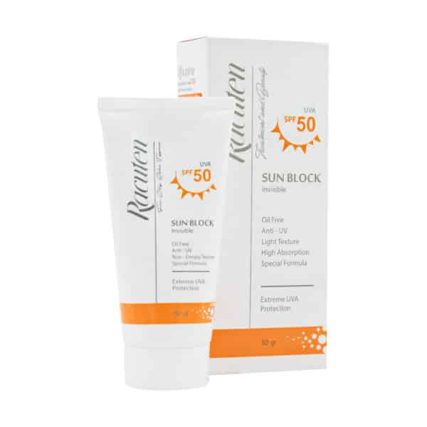 کرم ضد آفتاب SPF50 پوست چرب و مختلط راکوتن 50 گرم - 2